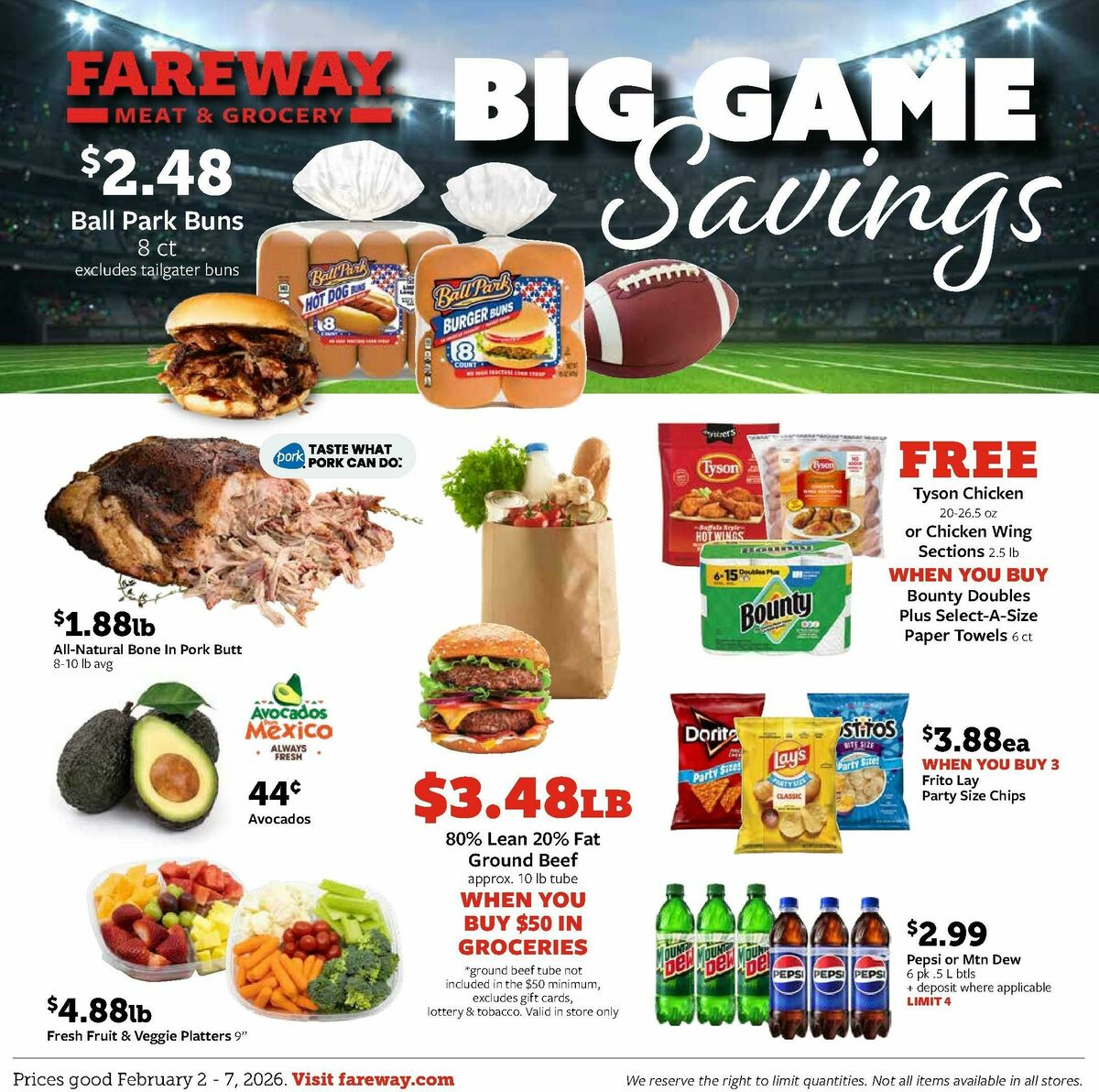 Fareway Weekly Ad from February 2