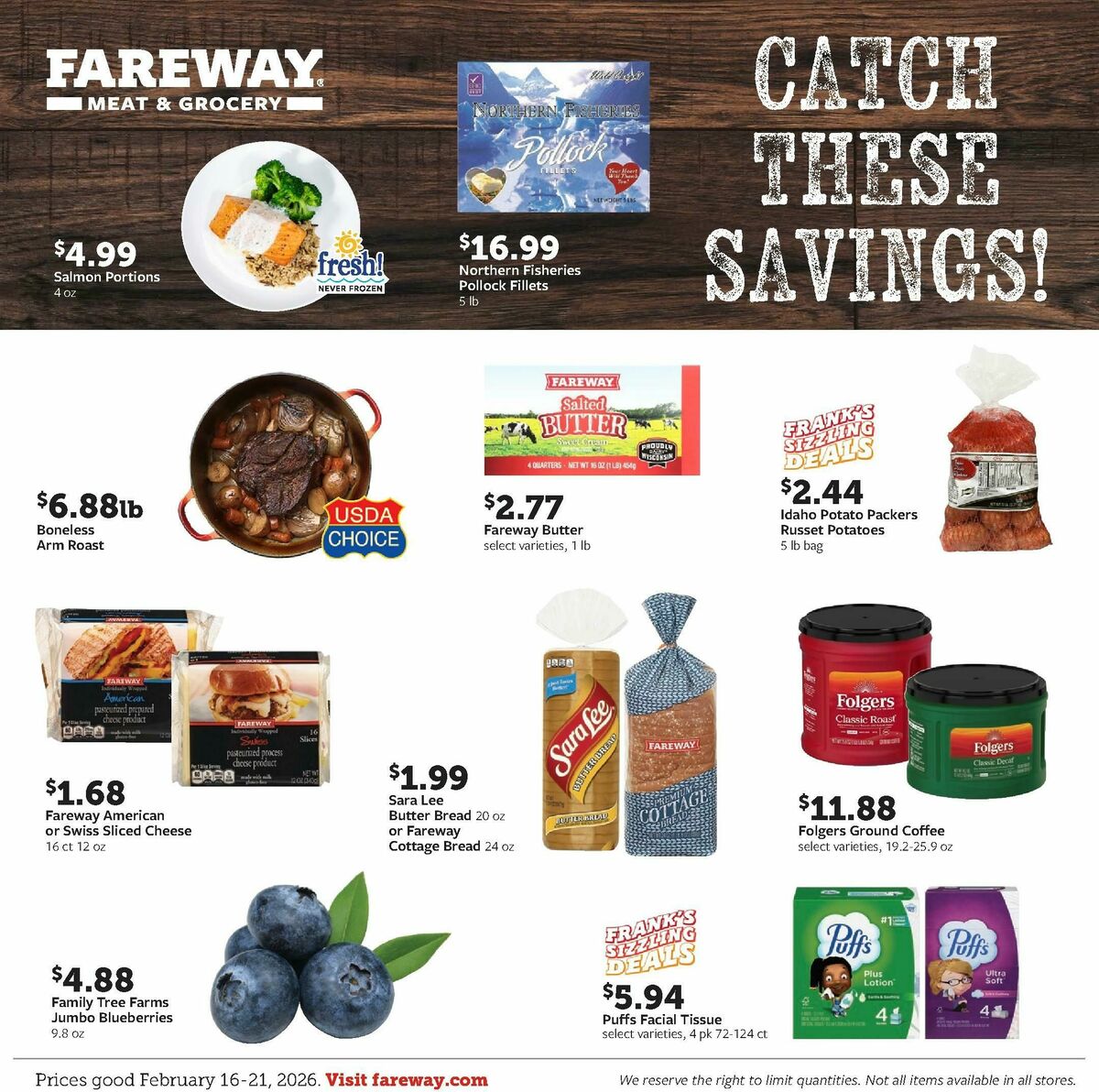 Fareway Weekly Ad from February 16