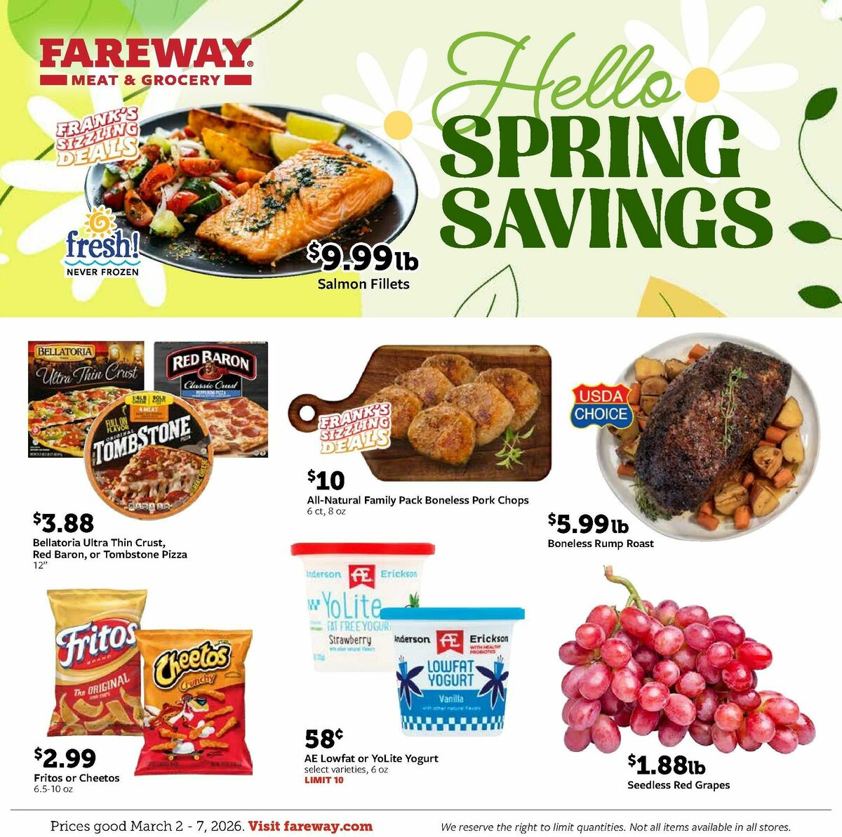 Fareway Weekly Ad from March 2
