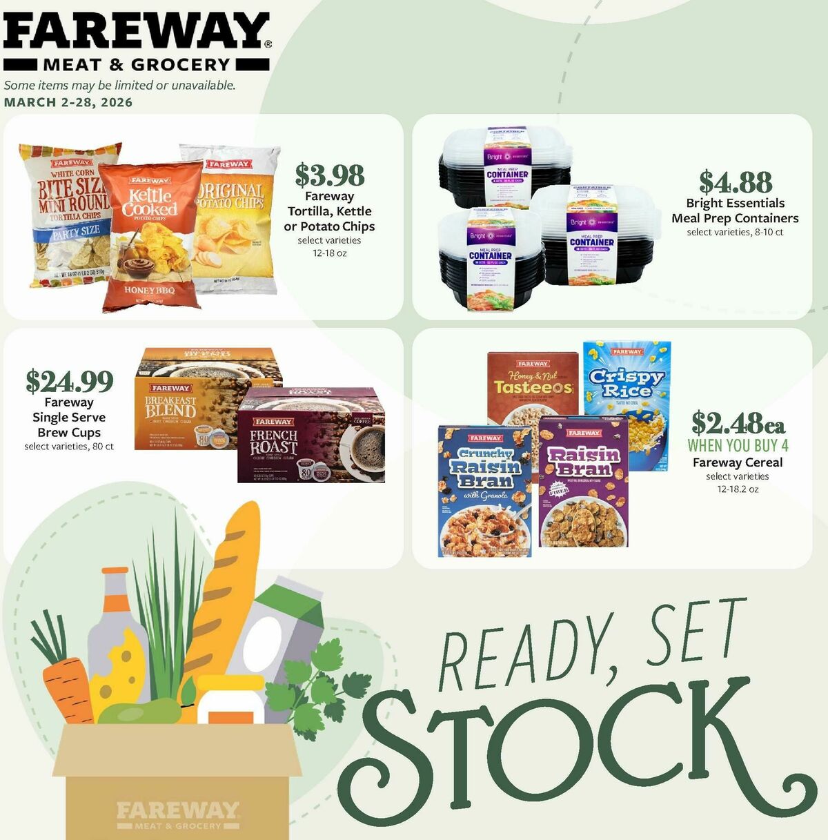 Fareway Monthly Ad Weekly Ad from March 2