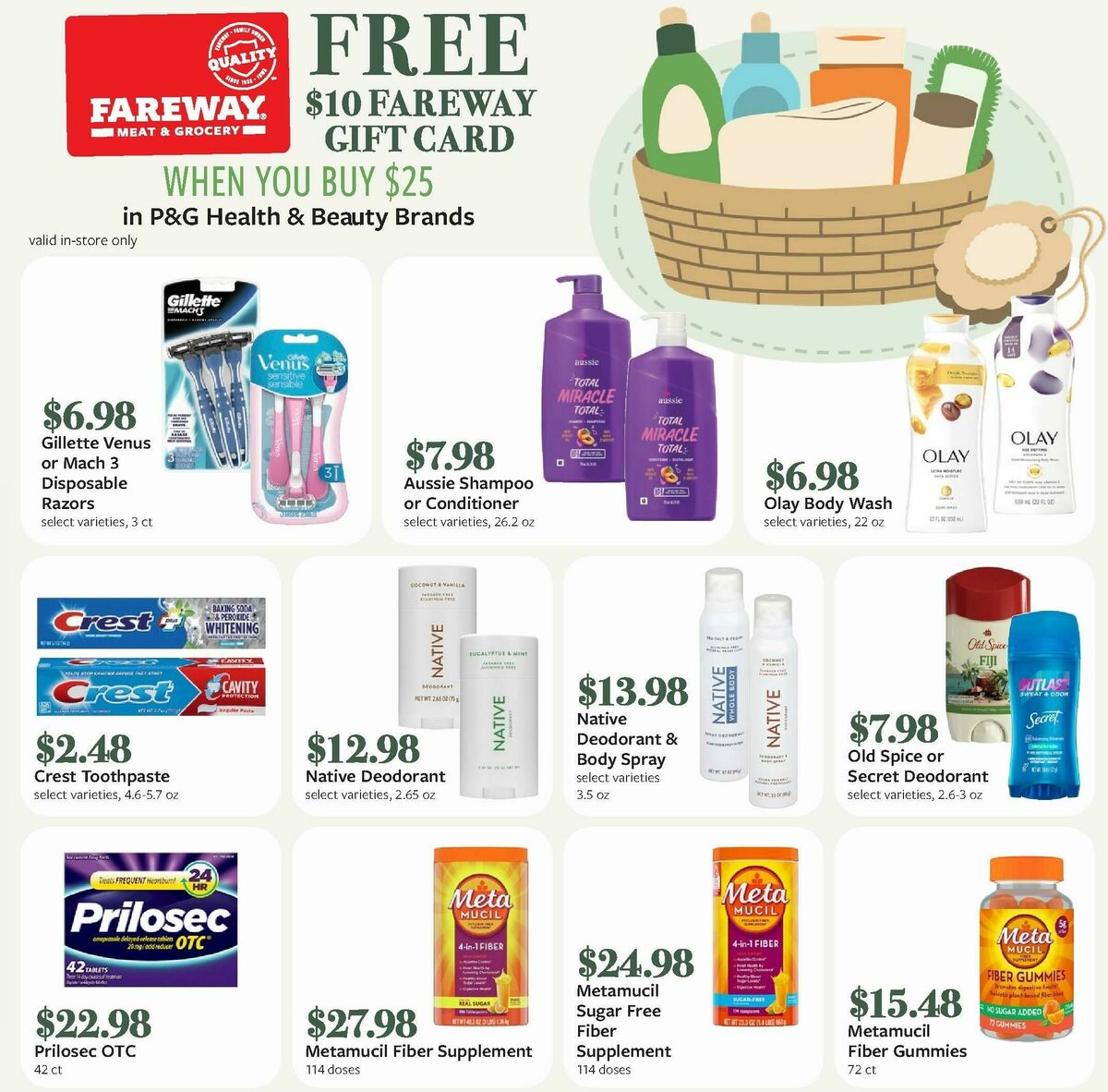 Fareway Monthly Ad Weekly Ad from March 2