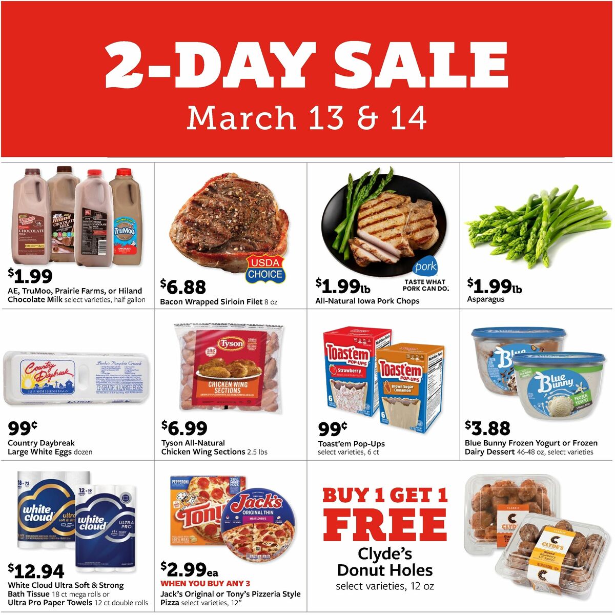 Fareway 2-Day Sale Weekly Ad from March 13