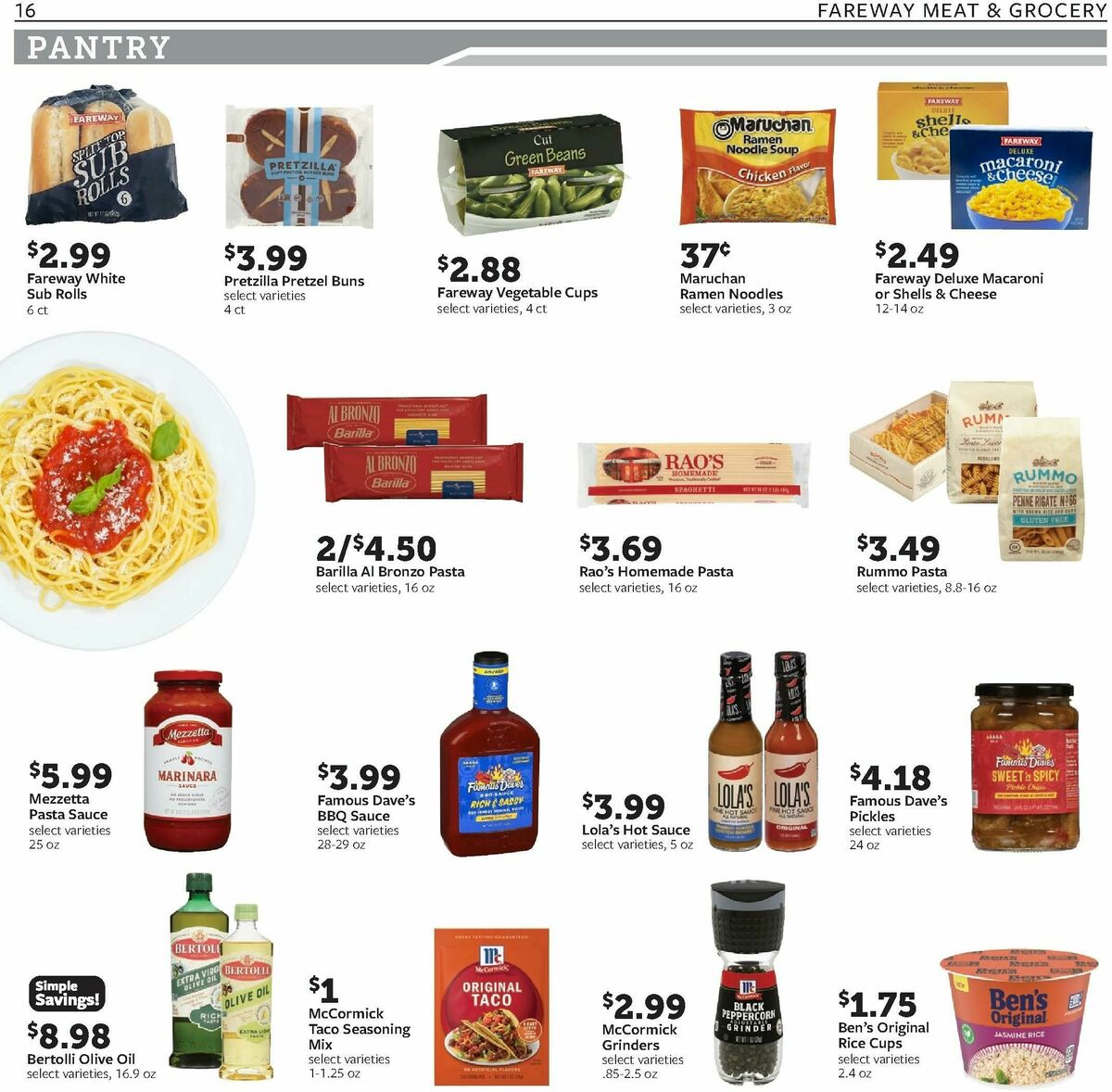 Fareway Weekly Ad from March 16