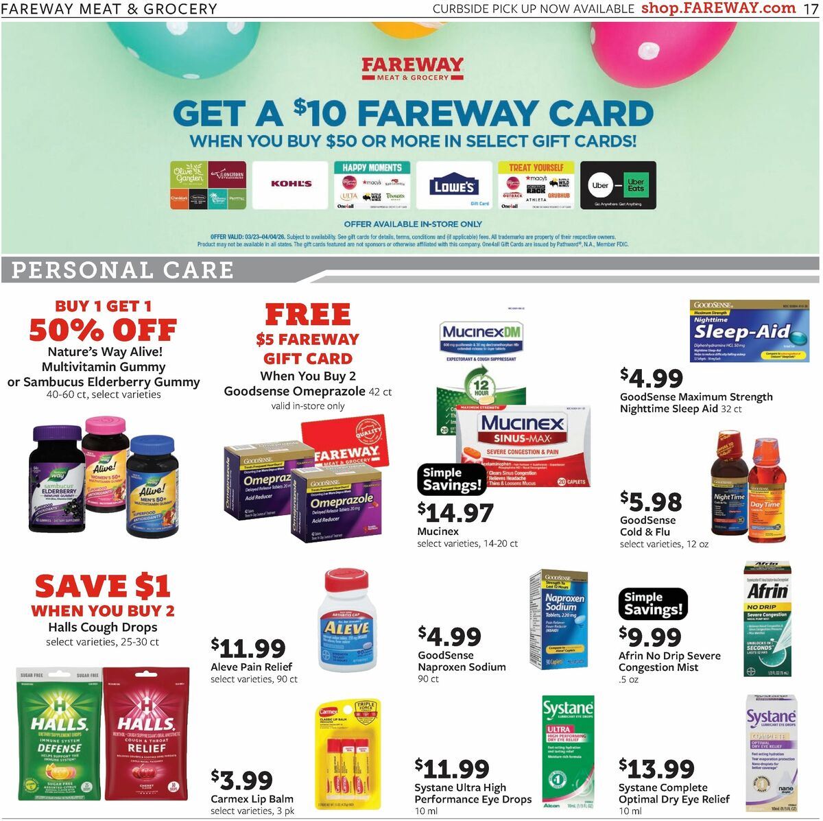 Fareway Weekly Ad from March 23