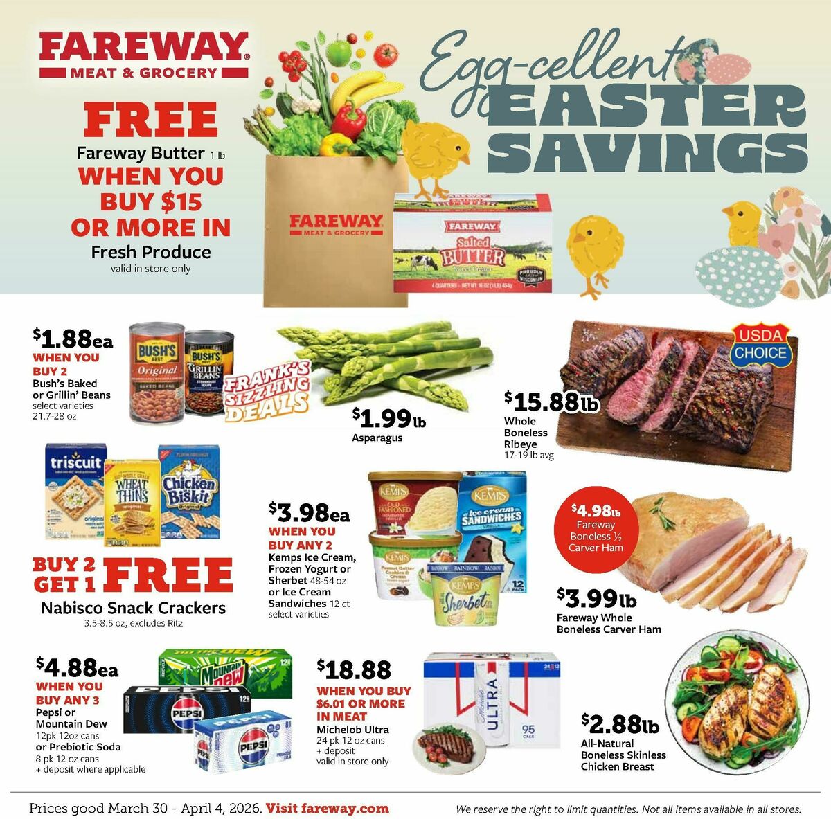 Fareway Weekly Ad from March 30