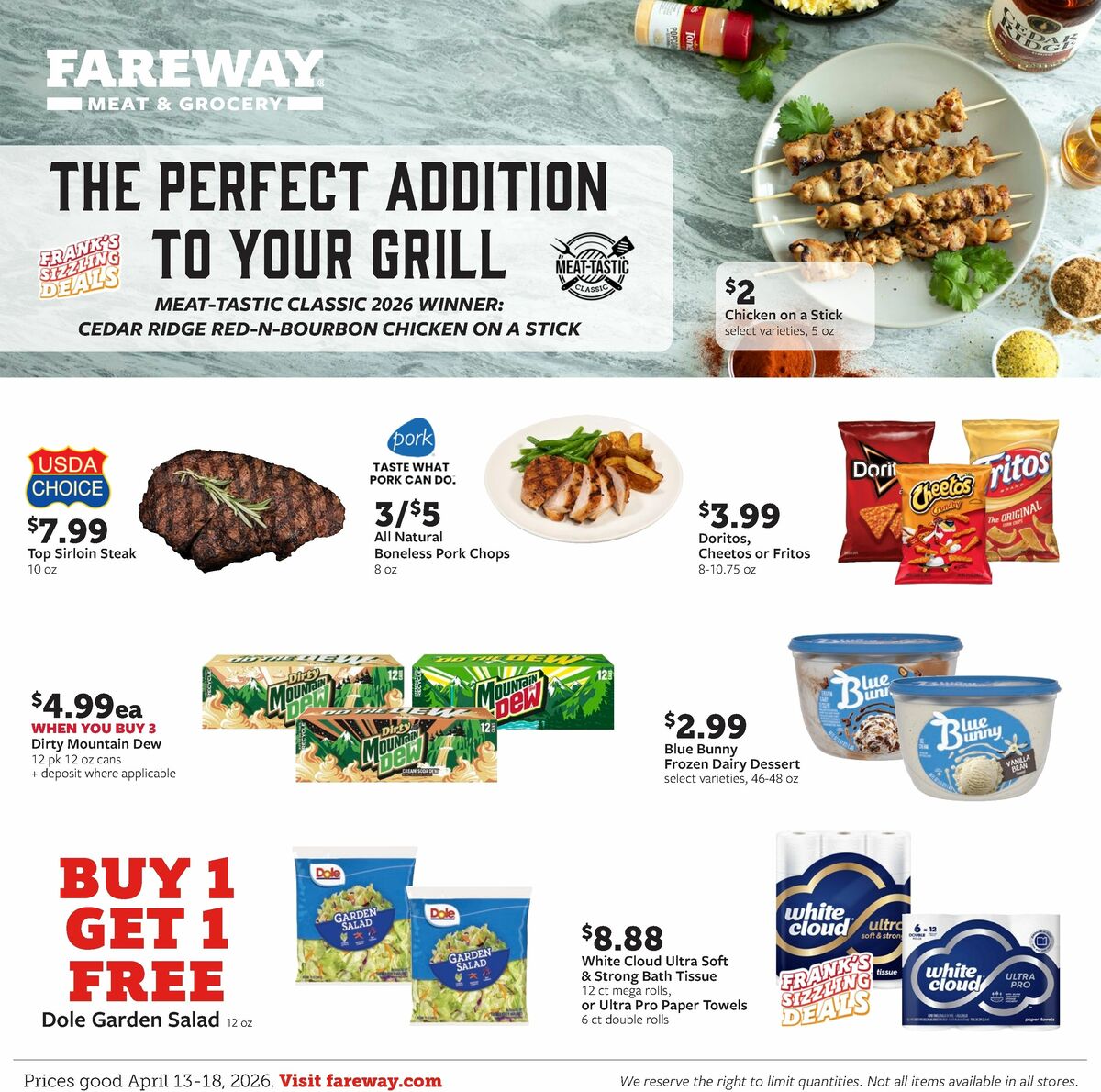 Fareway Weekly Ad from April 13