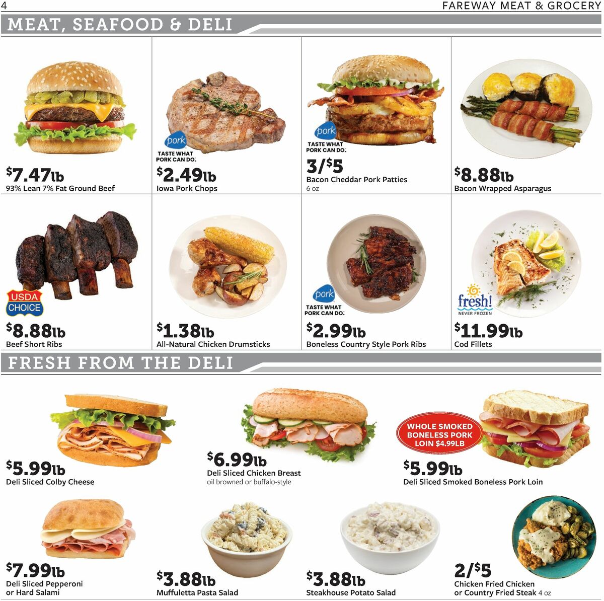 Fareway Weekly Ad from April 20