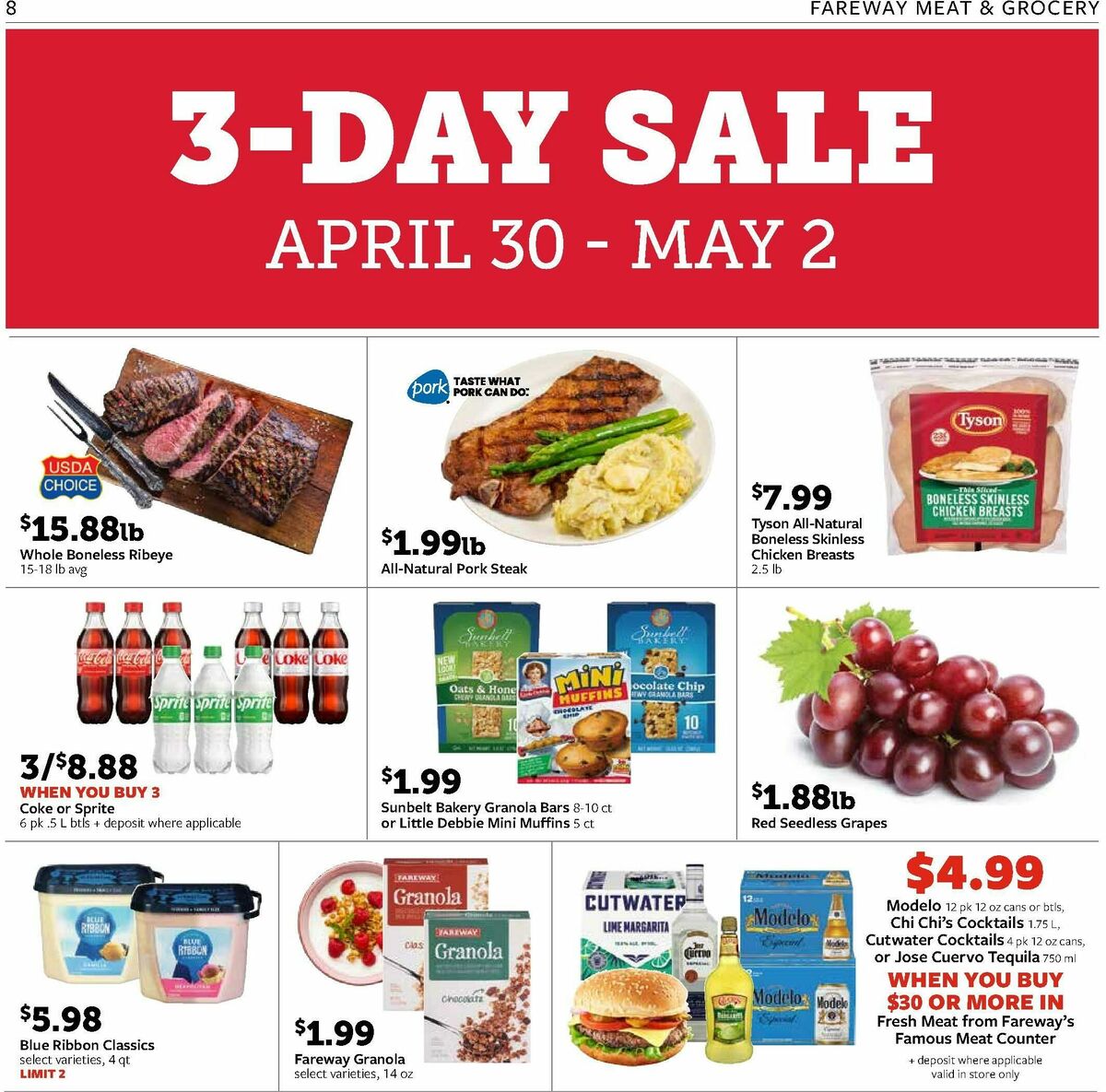 Fareway Weekly Ad from April 27