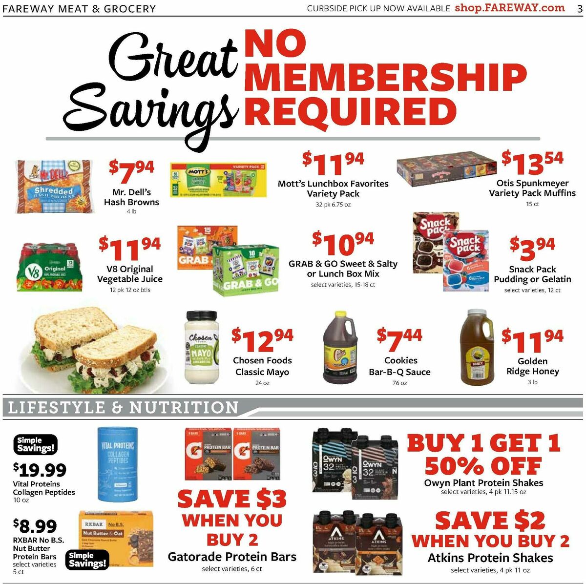 Fareway Weekly Ad from May 25