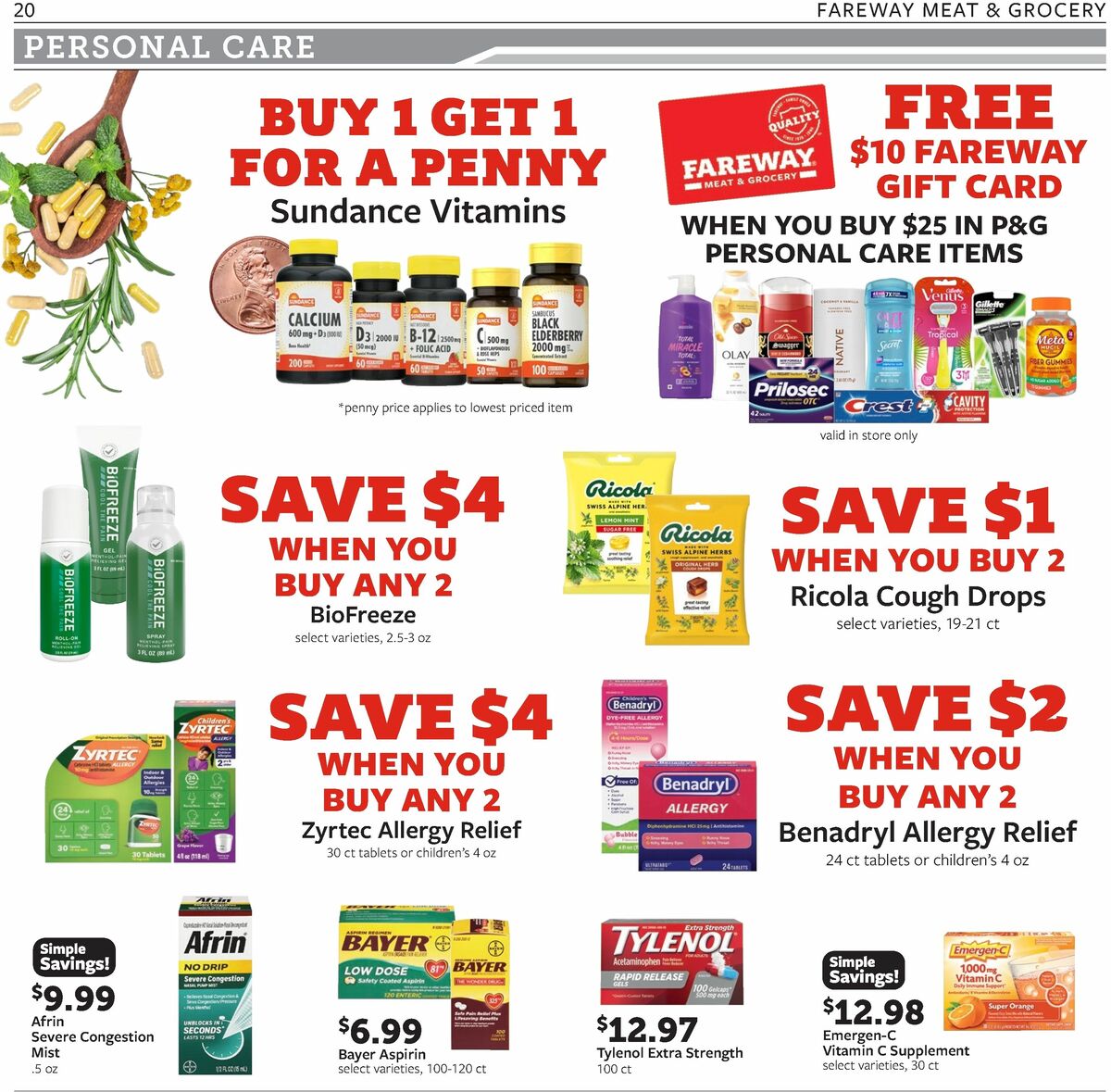 Fareway Weekly Ad from June 8