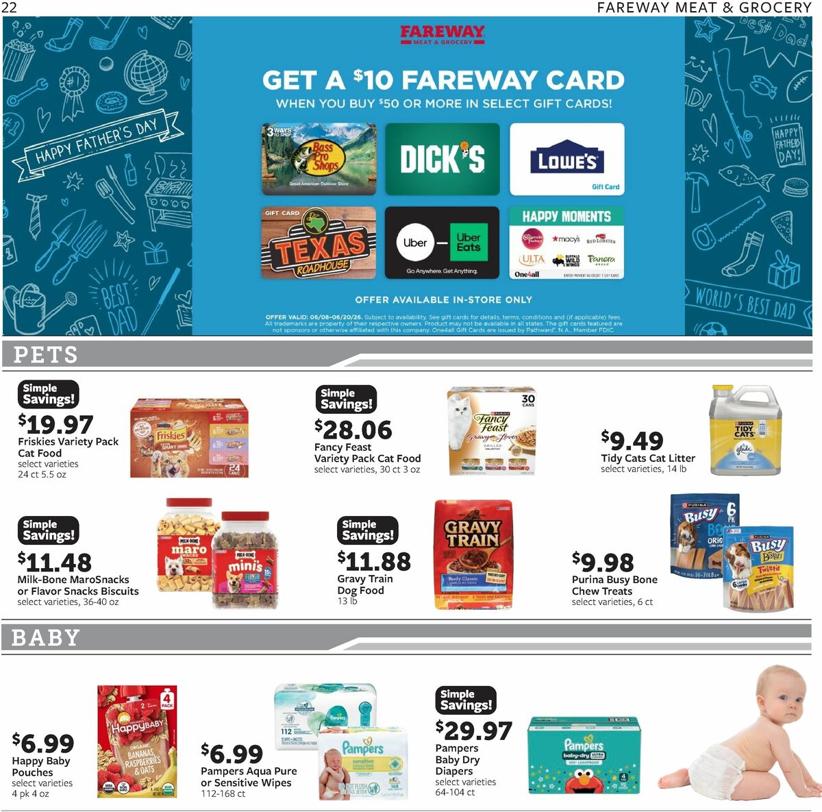 Fareway Weekly Ad from June 8