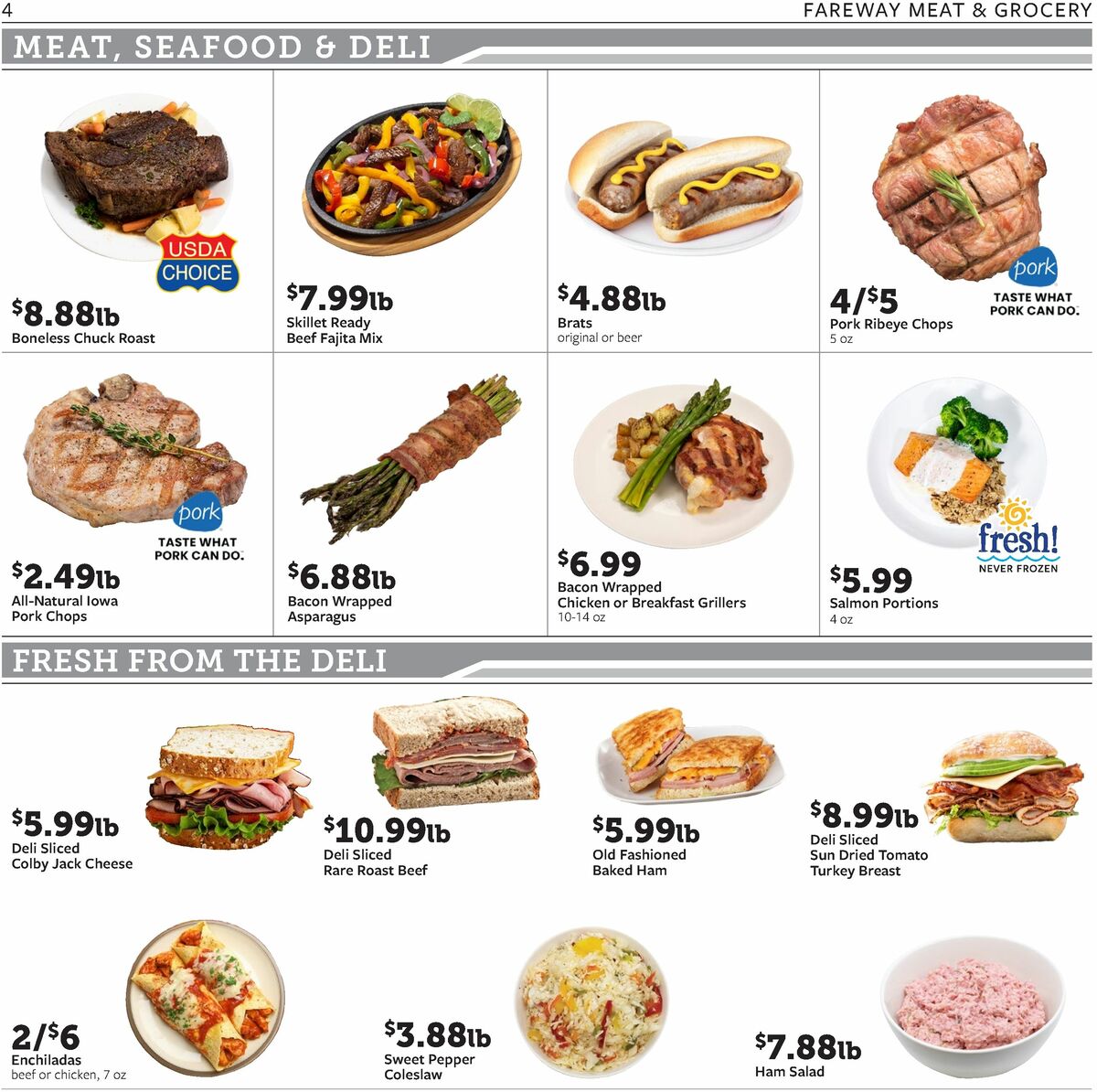 Fareway Weekly Ad from June 8