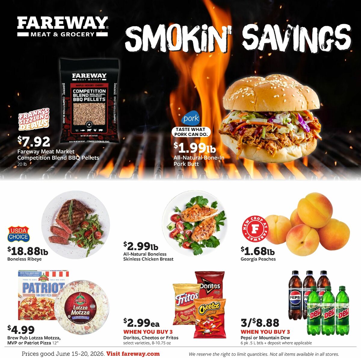 Fareway Weekly Ad from June 15