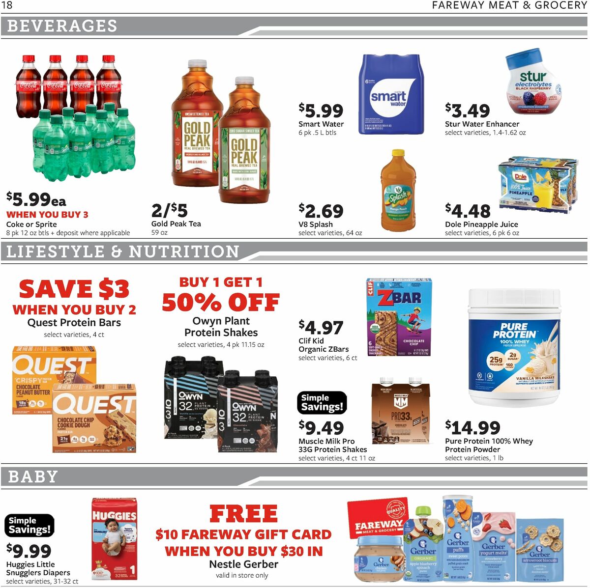 Fareway Weekly Ad from June 15