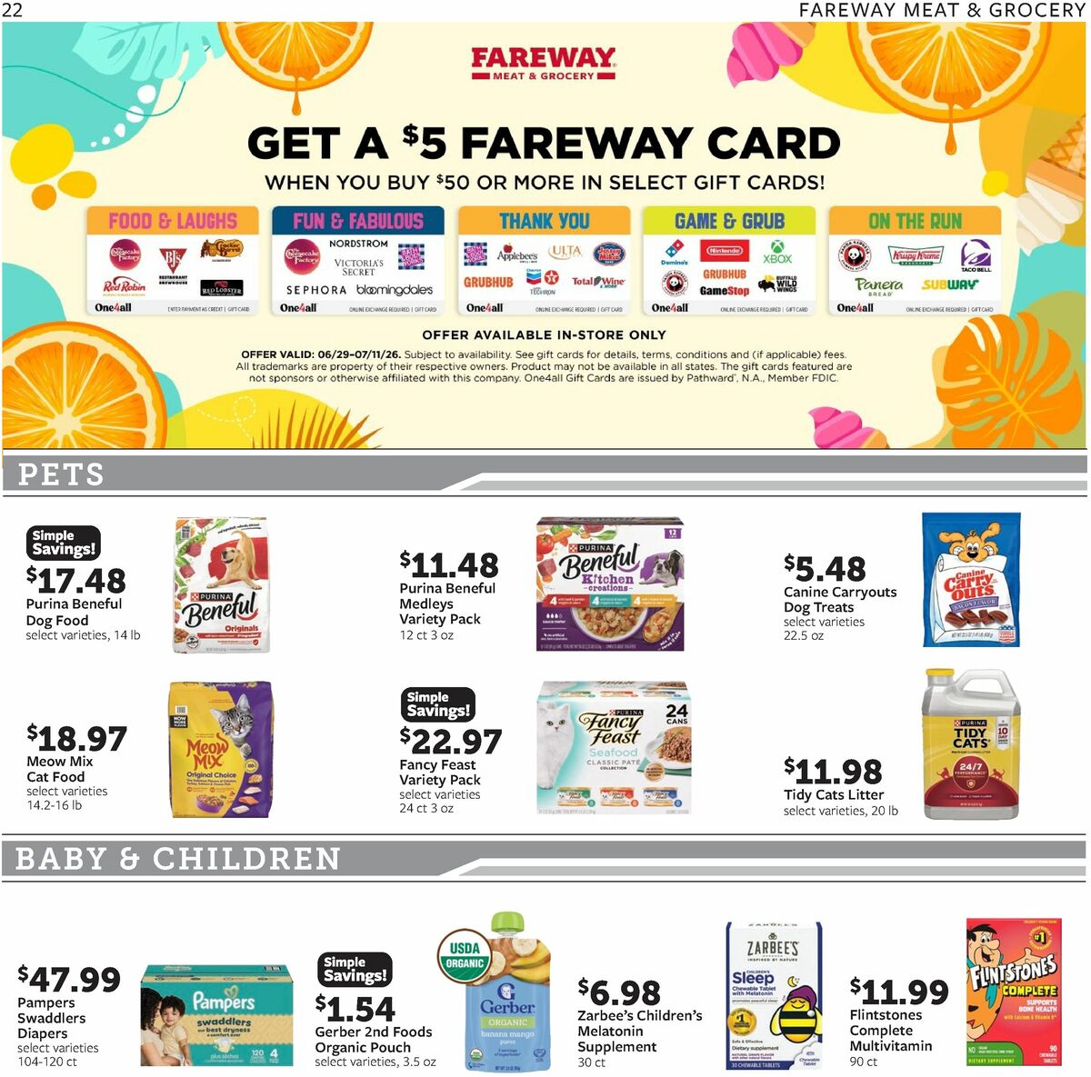 Fareway Weekly Ad from July 6