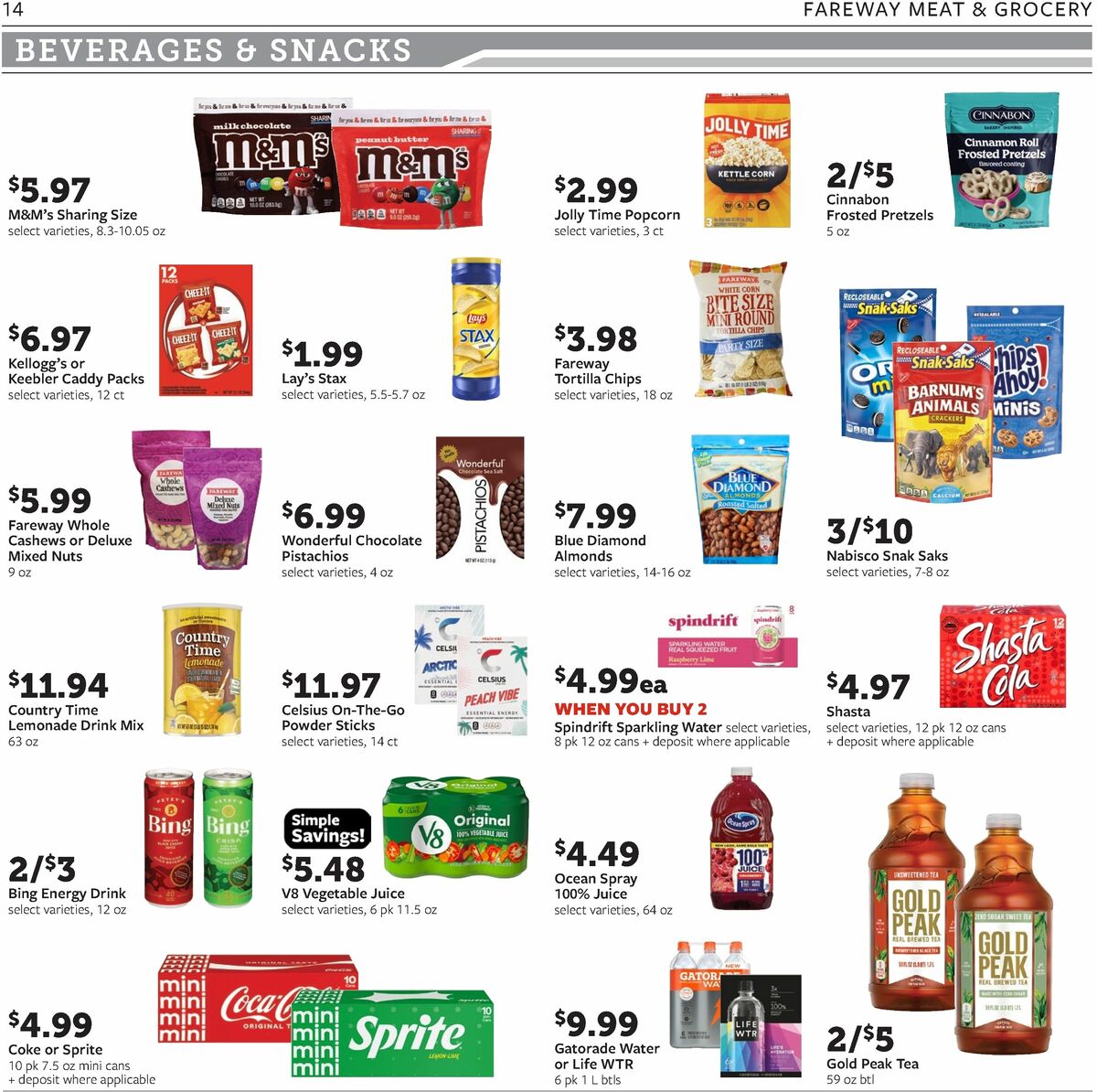 Fareway Weekly Ad from July 13