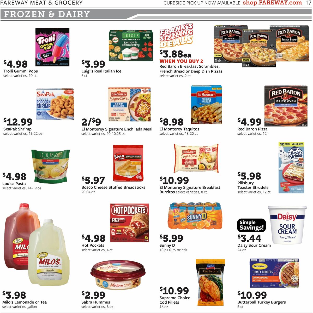 Fareway Weekly Ad from July 13