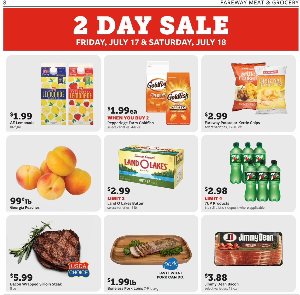 Fareway Weekly Ad from July 13