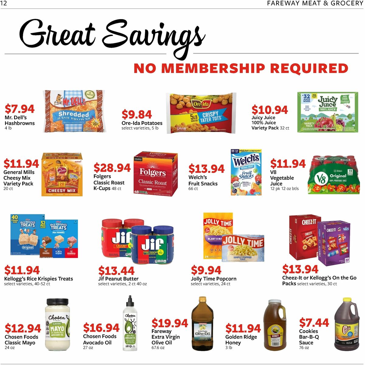 Fareway Weekly Ad from July 27
