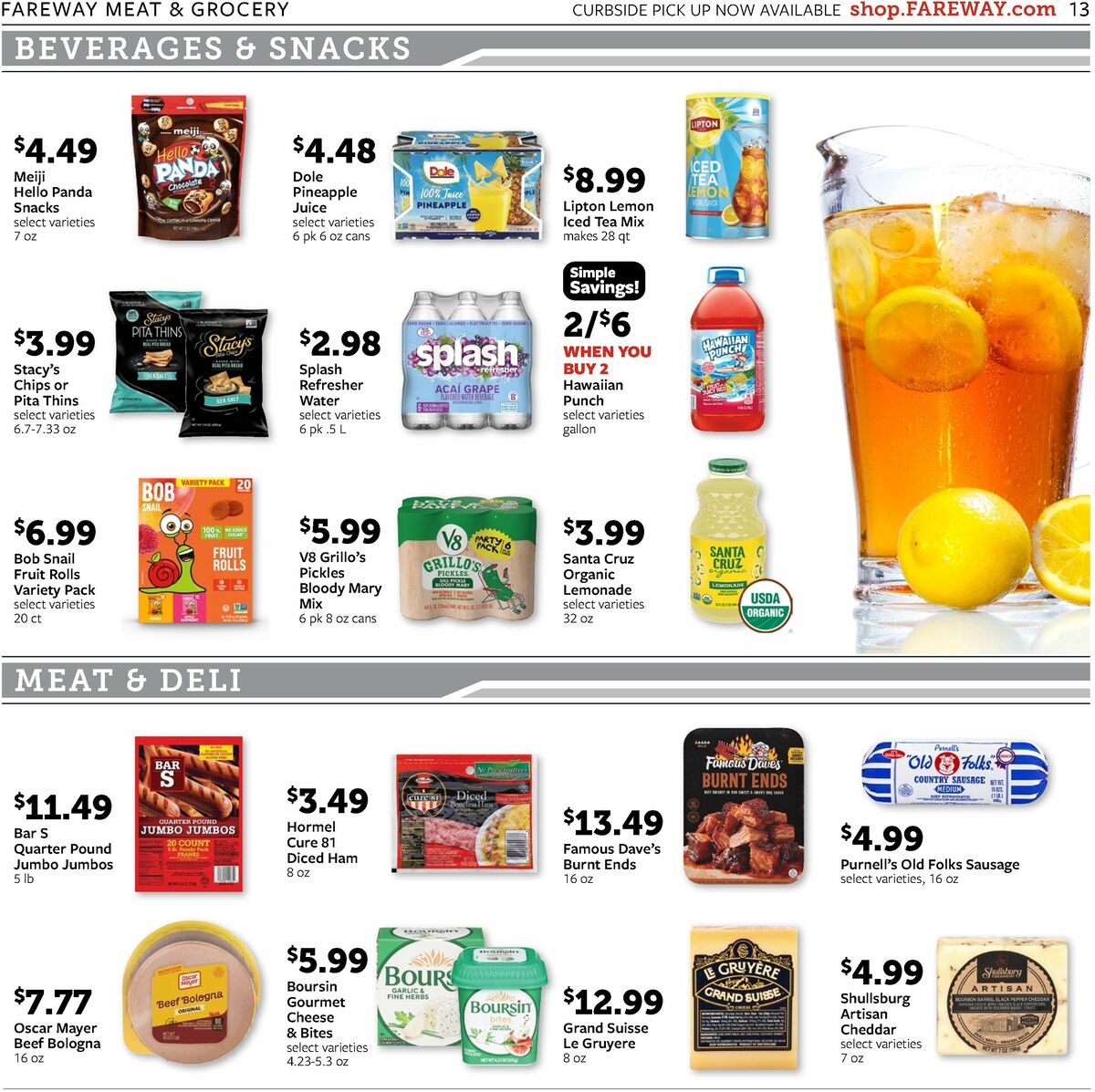 Fareway Weekly Ad from July 27