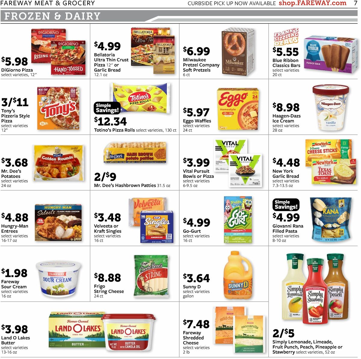 Fareway Weekly Ad from July 27