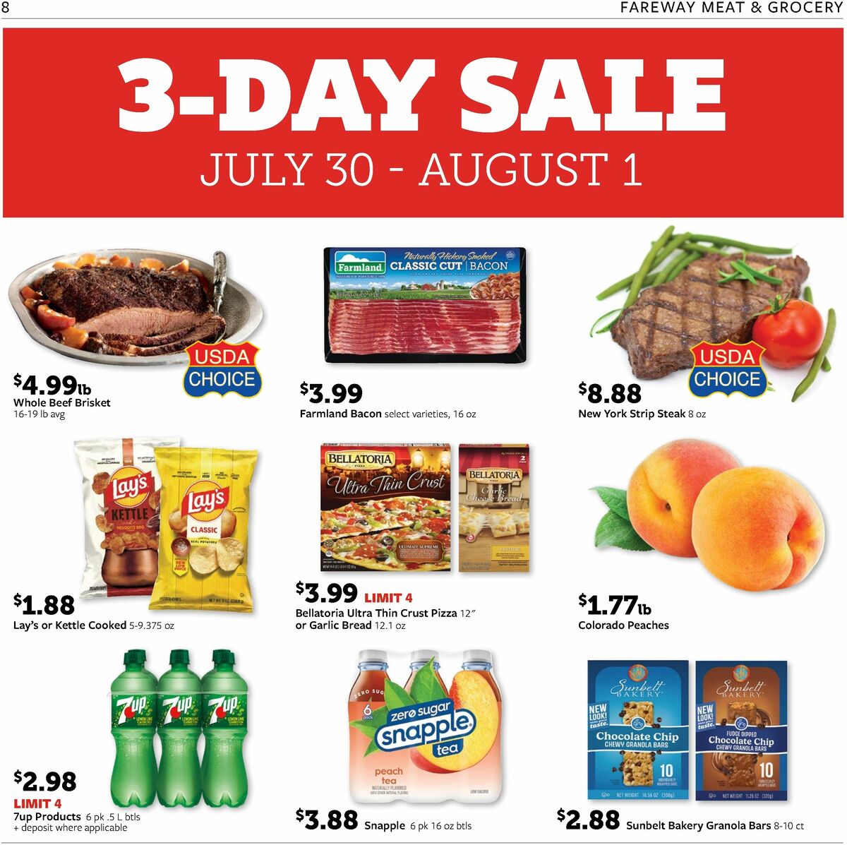 Fareway Weekly Ad from July 27