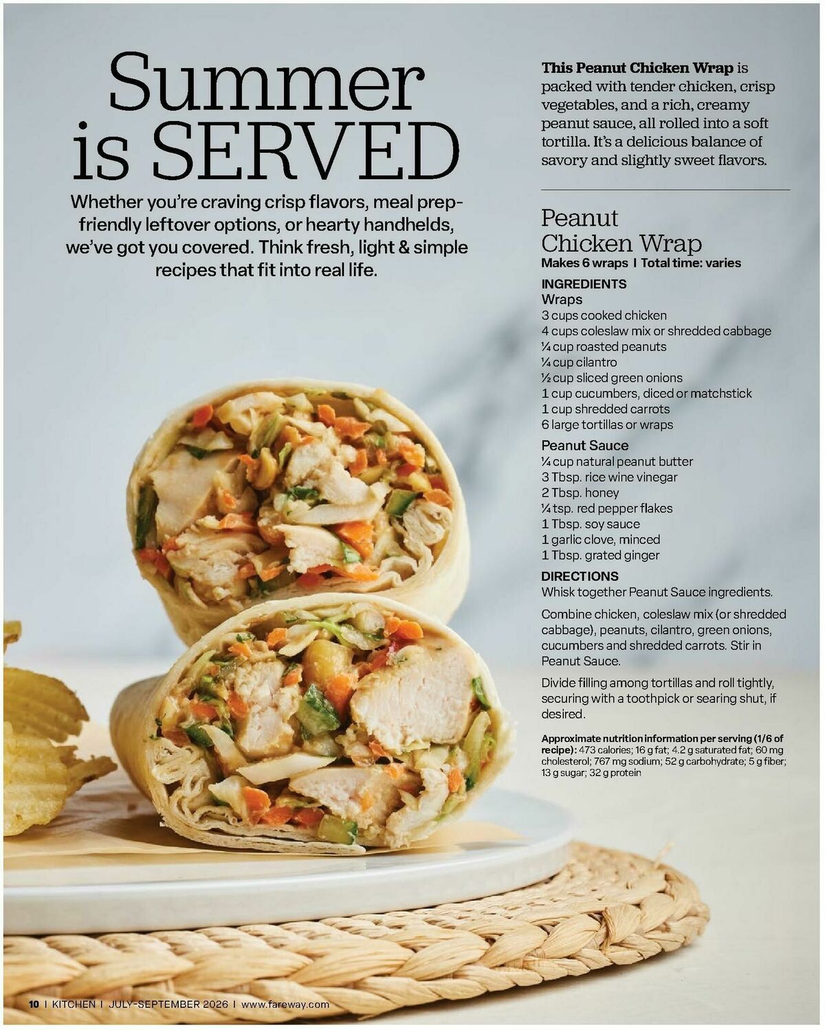 Fareway Kitchen Magazine Weekly Ad from July 1