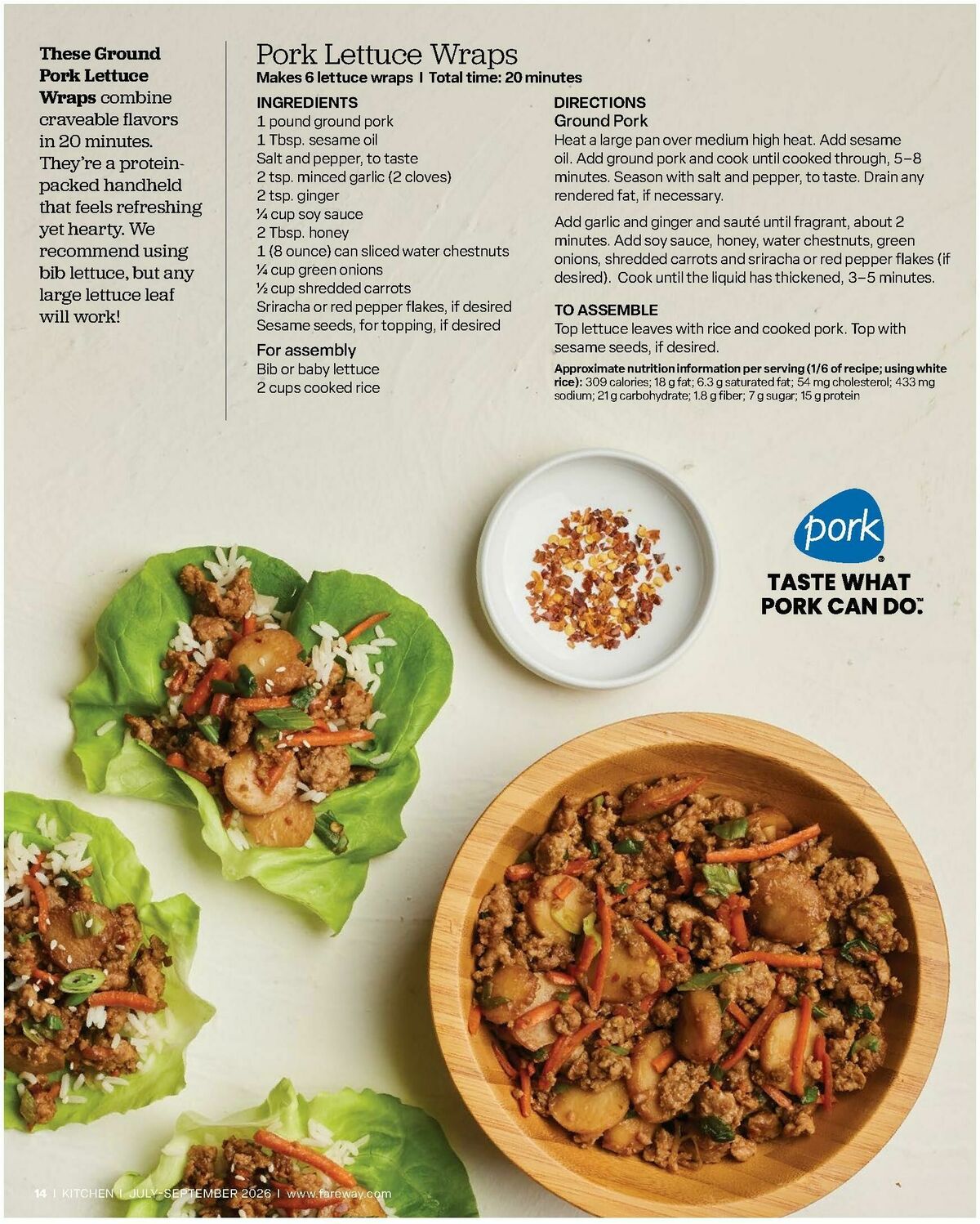 Fareway Kitchen Magazine Weekly Ad from July 1
