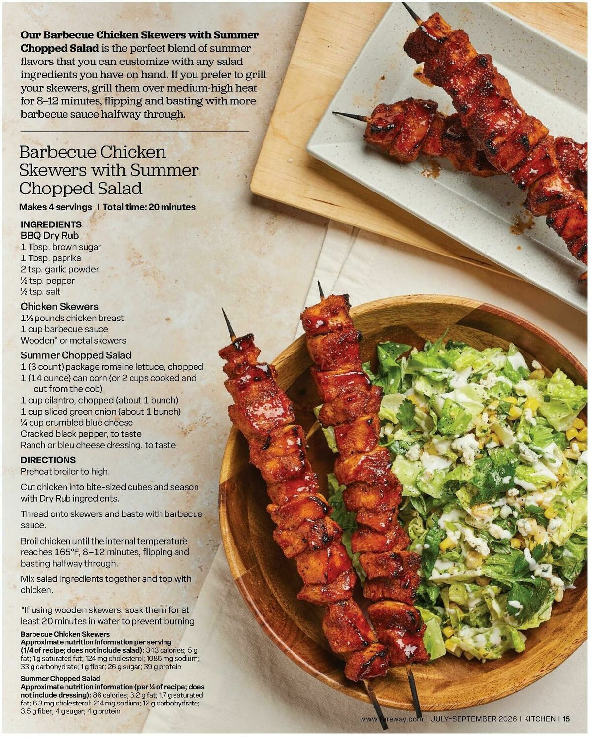 Fareway Kitchen Magazine Weekly Ad from July 1