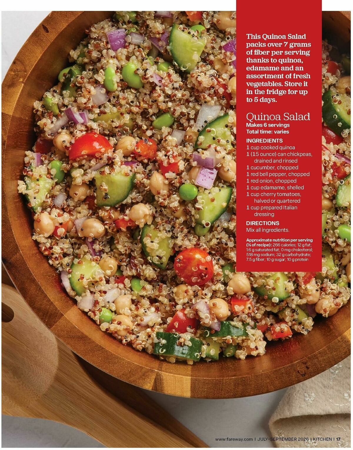 Fareway Kitchen Magazine Weekly Ad from July 1
