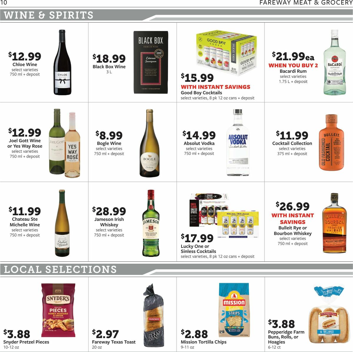 Fareway Weekly Ad from August 10