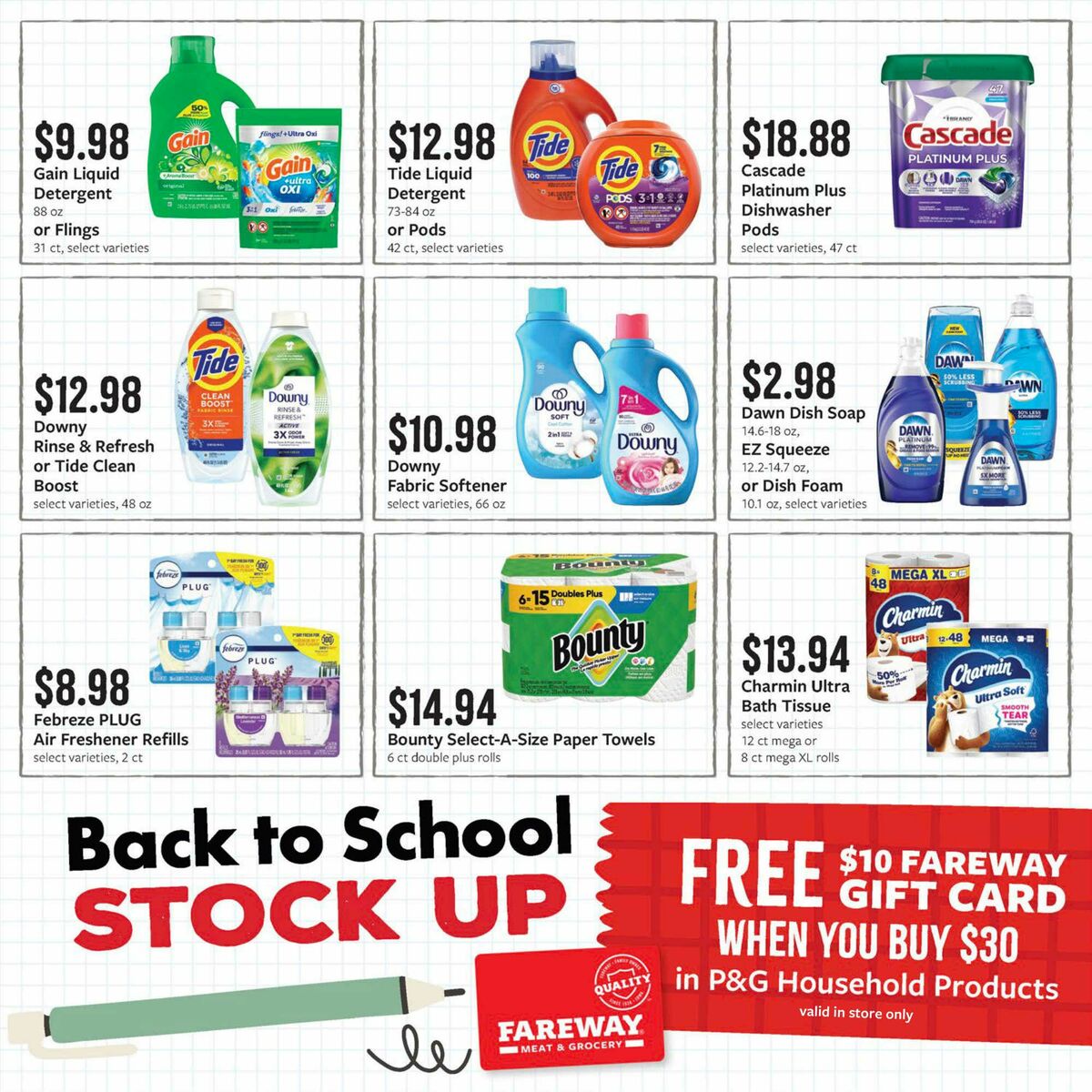 Fareway Weekly Ad from August 10