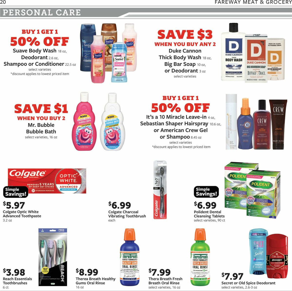 Fareway Weekly Ad from August 10