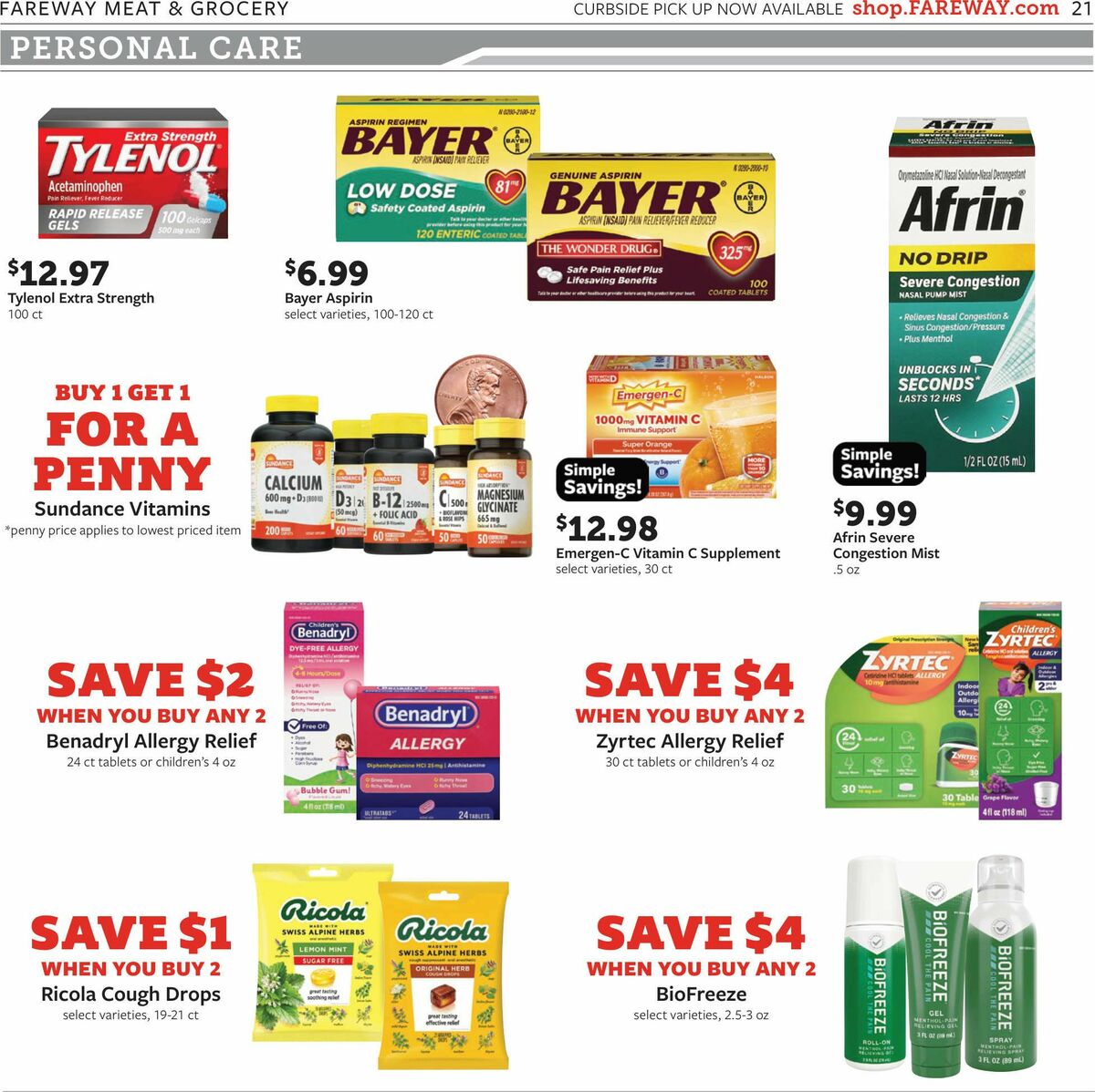 Fareway Weekly Ad from August 10
