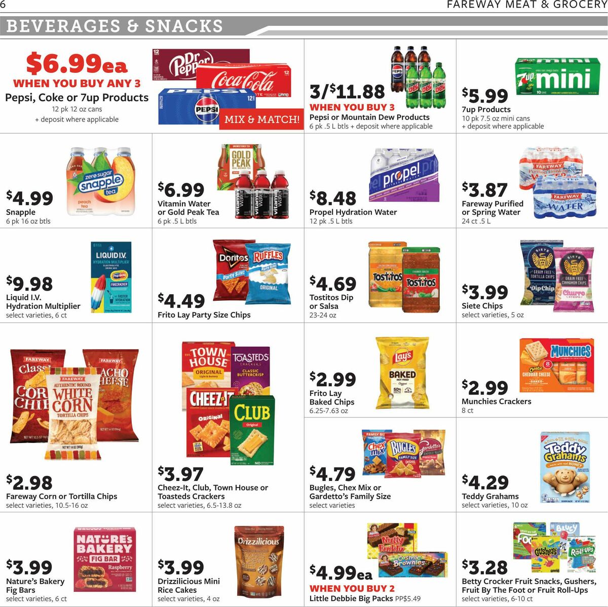 Fareway Weekly Ad from August 10