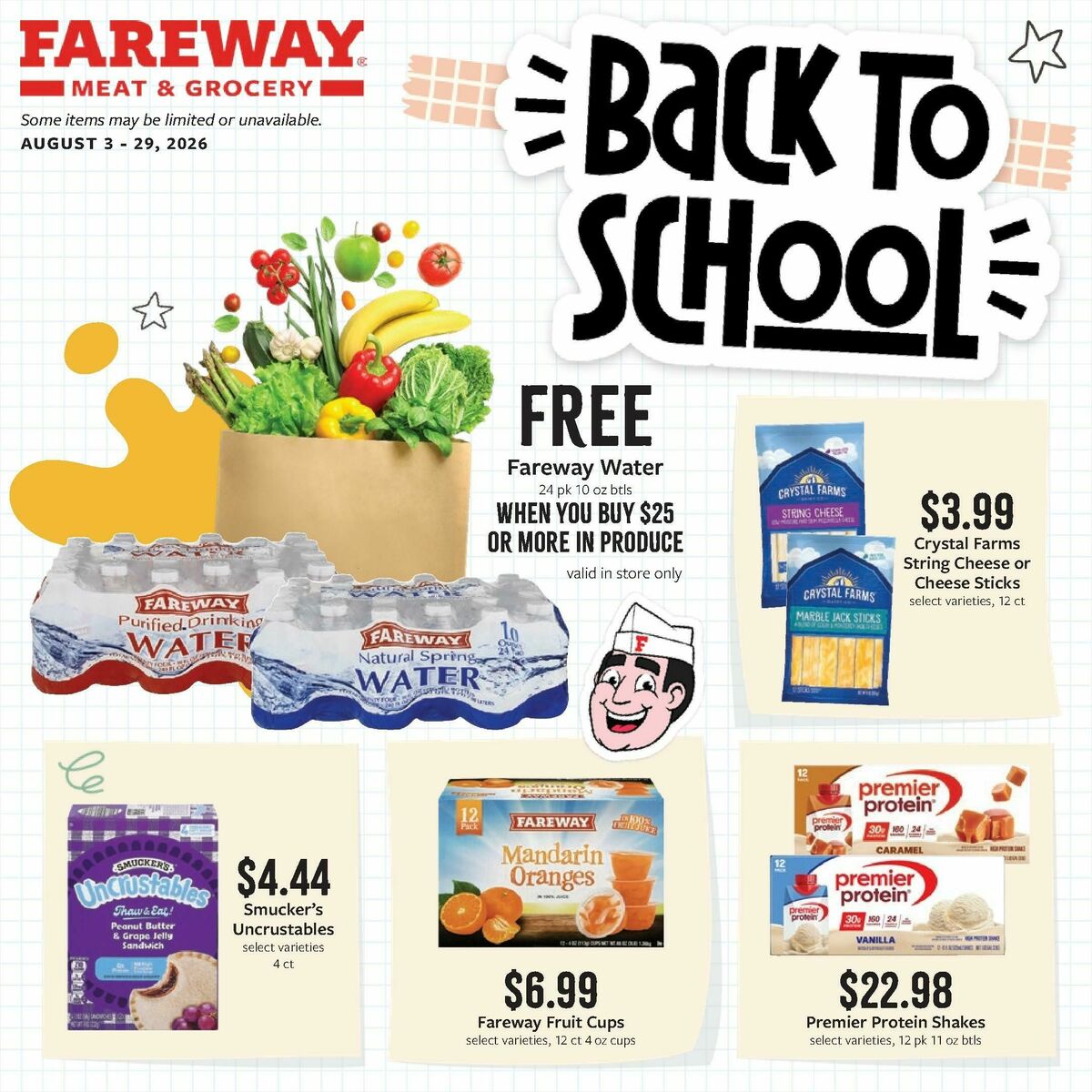 Fareway Monthly Ad Weekly Ad from August 3