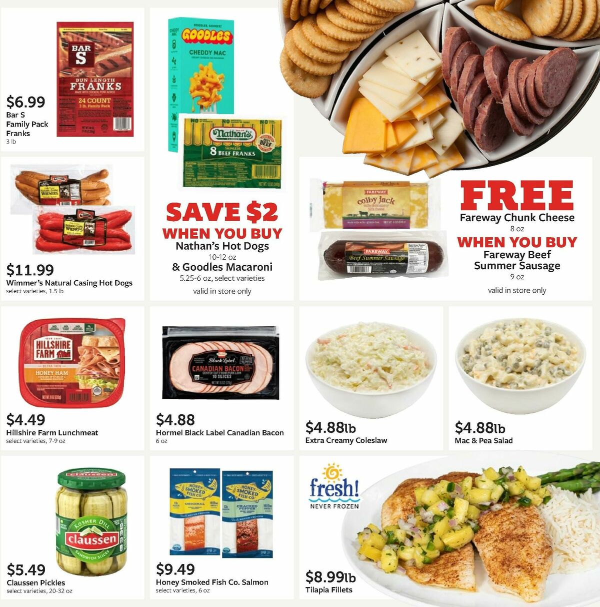 Fareway Monthly Ad Weekly Ad from August 3