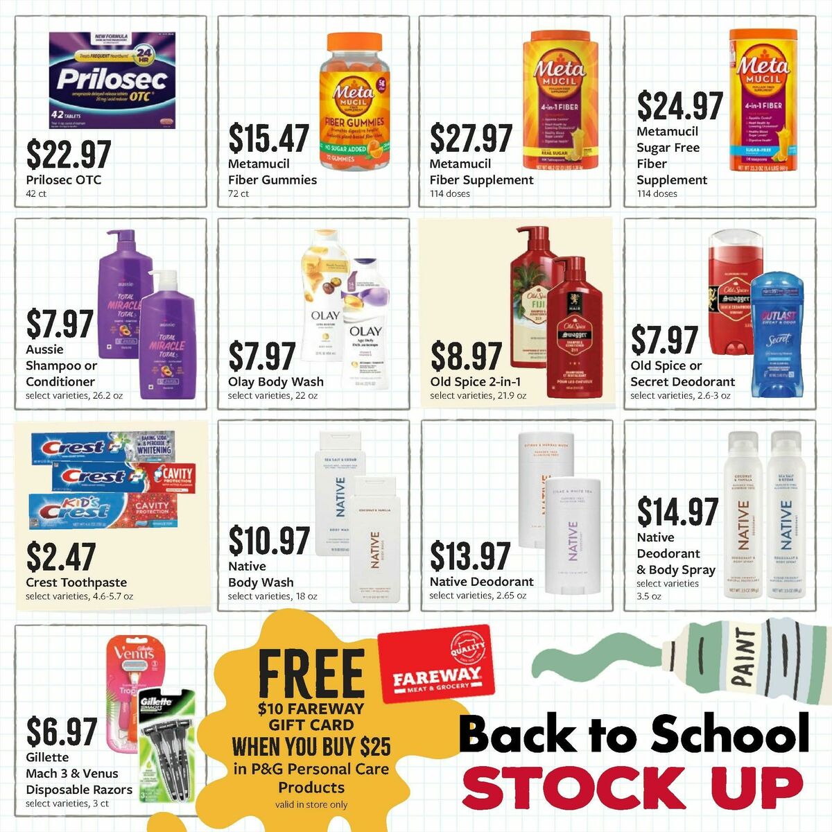 Fareway Monthly Ad Weekly Ad from August 3