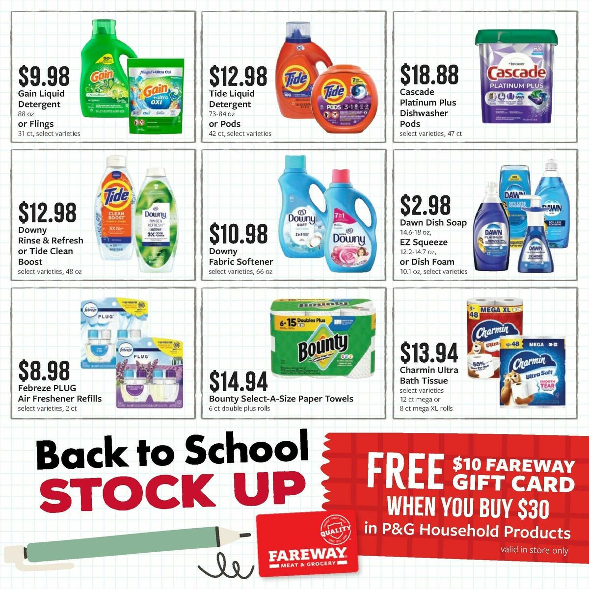 Fareway Monthly Ad Weekly Ad from August 3