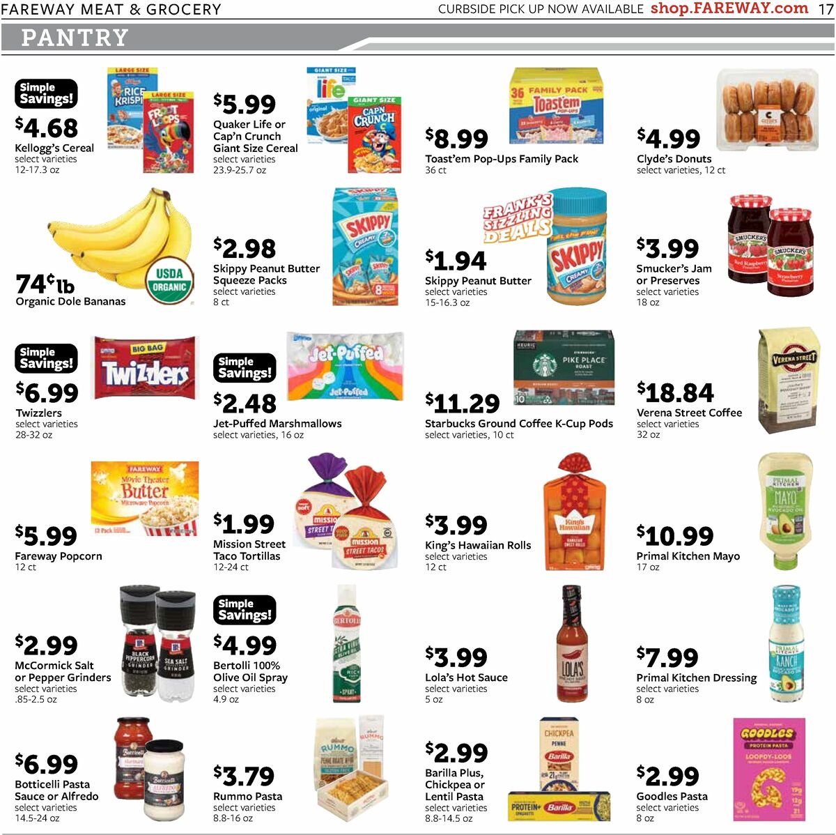 Fareway Weekly Ad from August 17