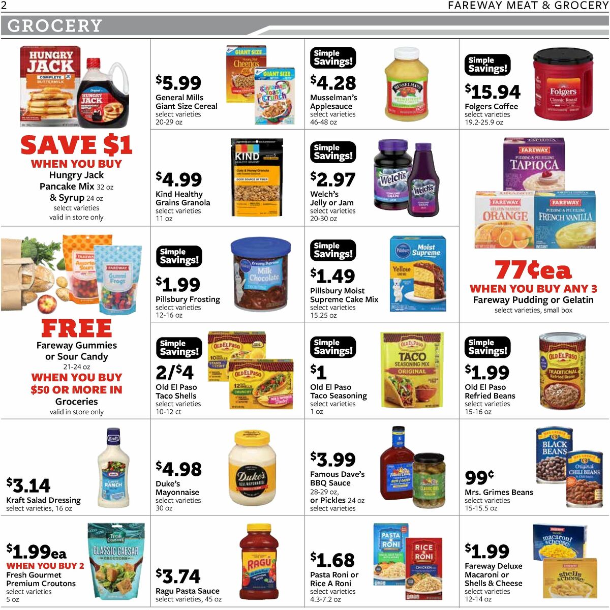Fareway Weekly Ad from August 17