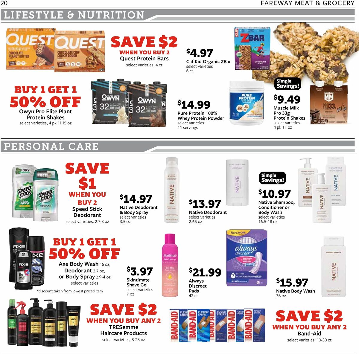 Fareway Weekly Ad from August 17