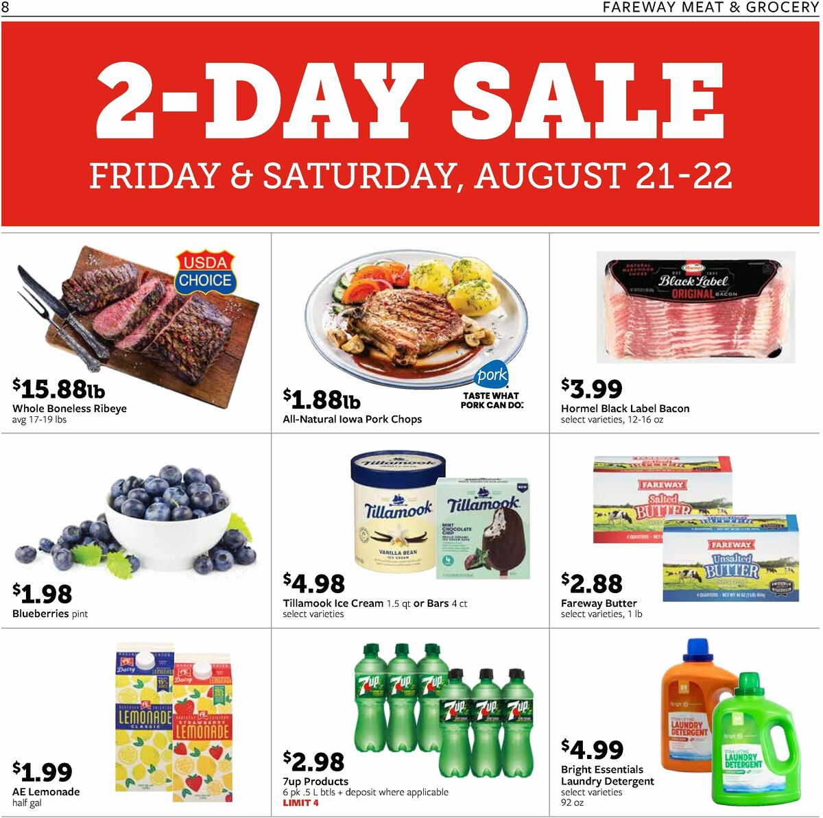 Fareway Weekly Ad from August 17