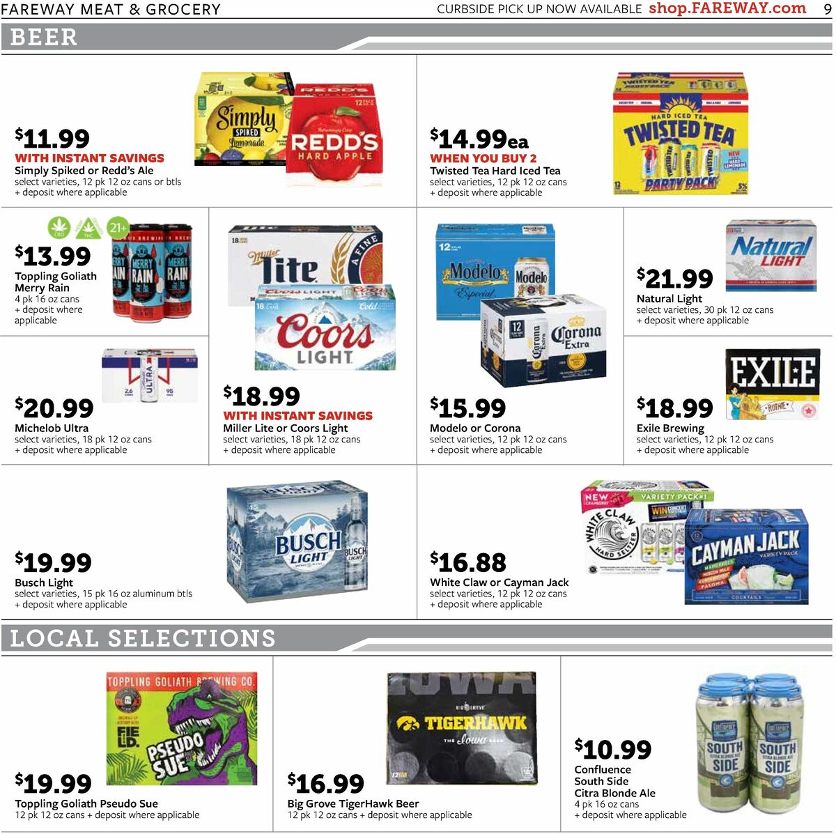 Fareway Weekly Ad from August 17