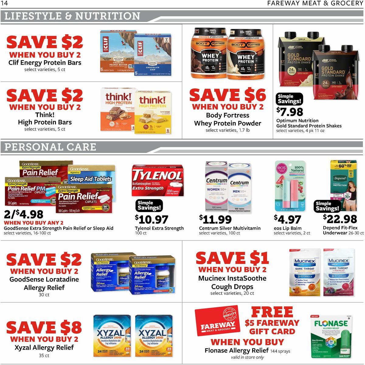 Fareway Weekly Ad from August 24