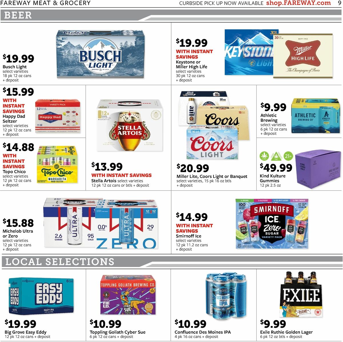 Fareway Weekly Ad from August 24