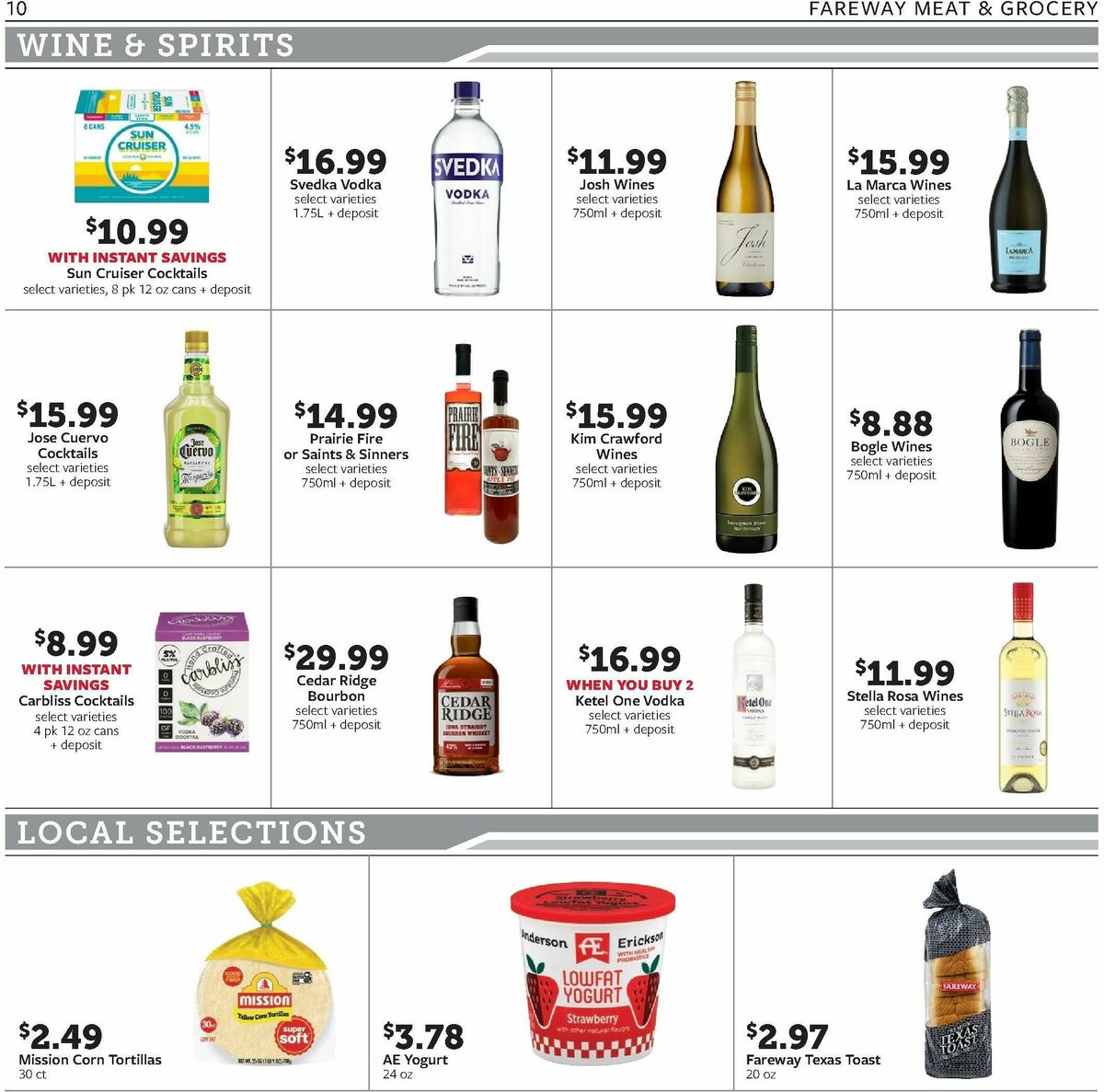 Fareway Weekly Ad from August 31