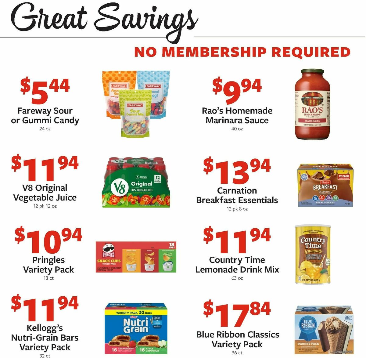 Fareway Weekly Ad from August 31