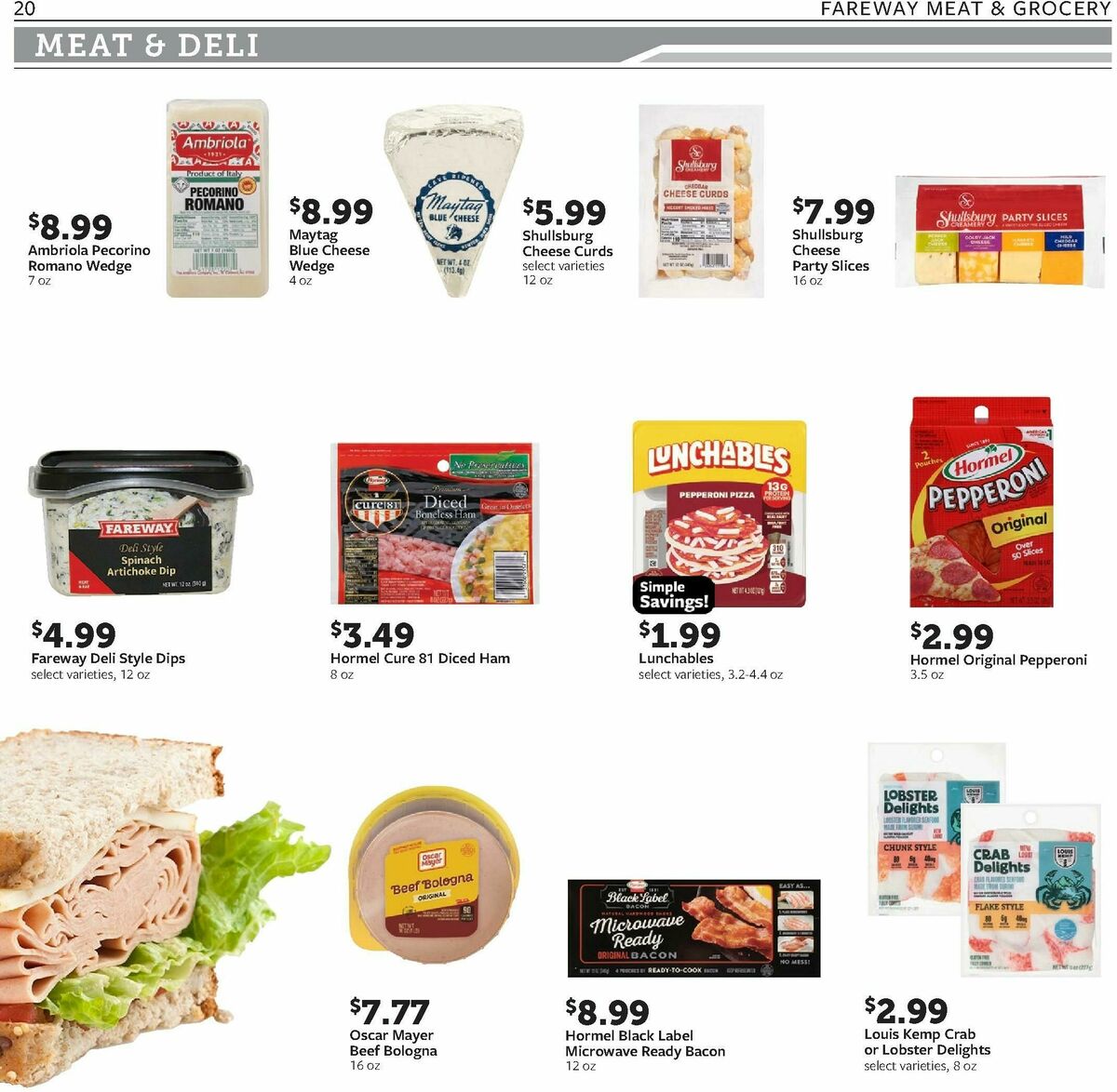 Fareway Weekly Ad from August 31