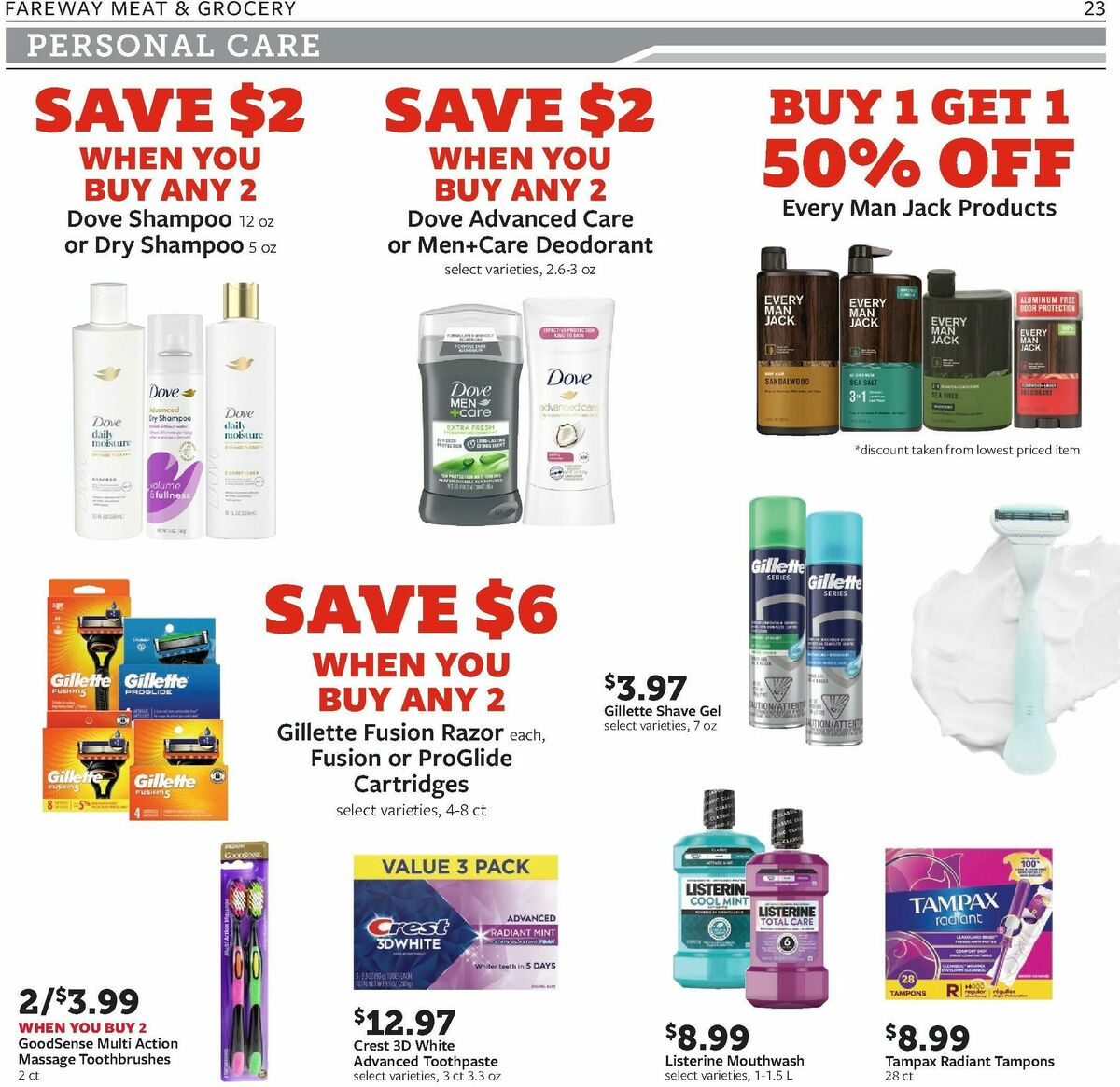 Fareway Weekly Ad from August 31